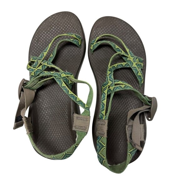 Chaco ZX1 Unaweep Water Hiking Sandals – Green, Grey, Black Women’s Size 8 - Picture 5 of 10